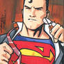 Superman sketch card