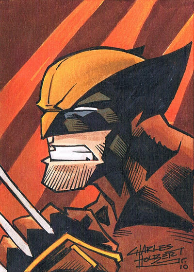 Wolverine sketch card
