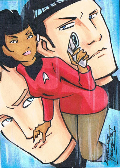 Star Trek sketch card