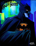 marker: Caped Crusader by KidNotorious