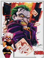 Comic Oasis Cardstock Joker