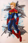 Captain Marvel by KidNotorious