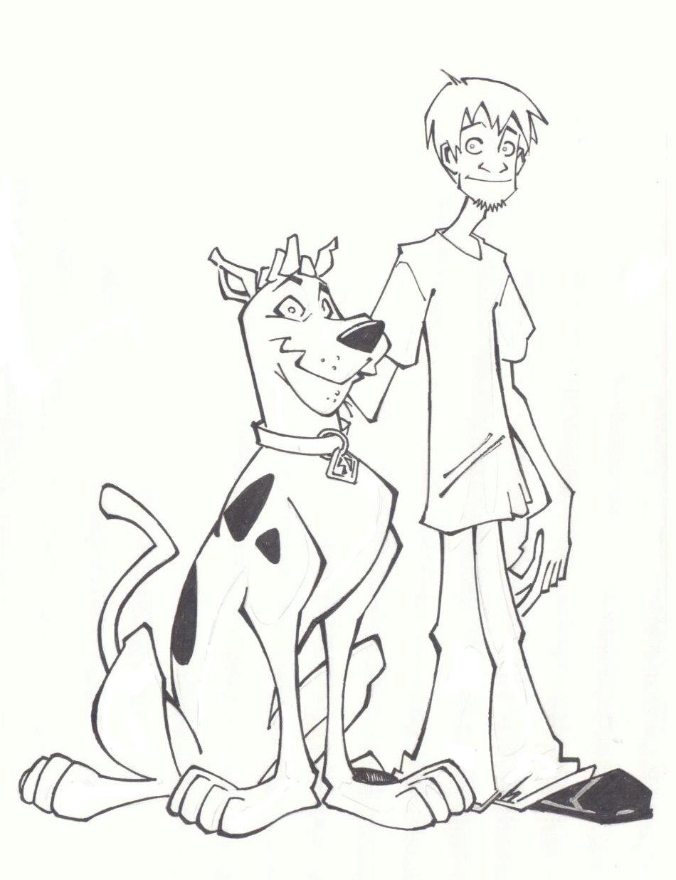 Scooby Doo Drawings.