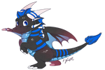 Chibi Finlay - Commission Example by SilverdragonKathy