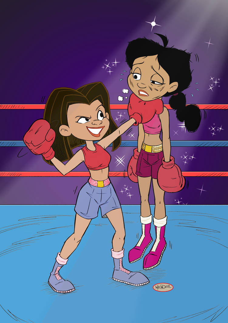 La Cienega Vs Penny Proud (IN LIVING COLOR!) by kamek2001 on DeviantArt
