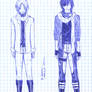 Allen,Lavi-outfits for Laven