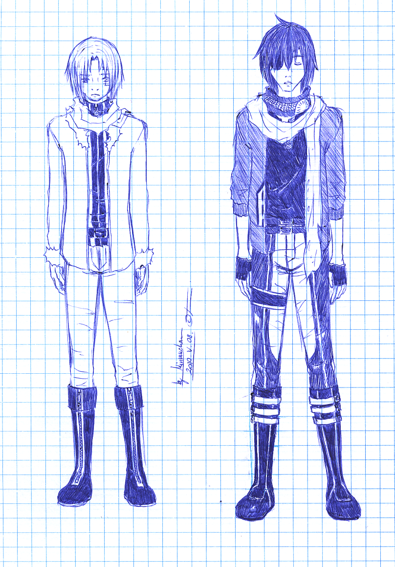 Allen,Lavi-outfits for Laven