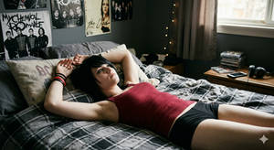 Emo girl 022 - Lonely ghost