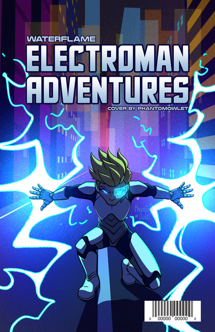 Electroman Electroman Adventures mock cover by PhantomOwlet on DeviantArt