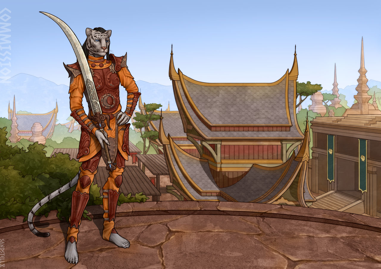Khajiit by sandstell8 on DeviantArt