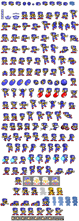 Pixilart - Sonic sprites fnf by JxkiezDaidot