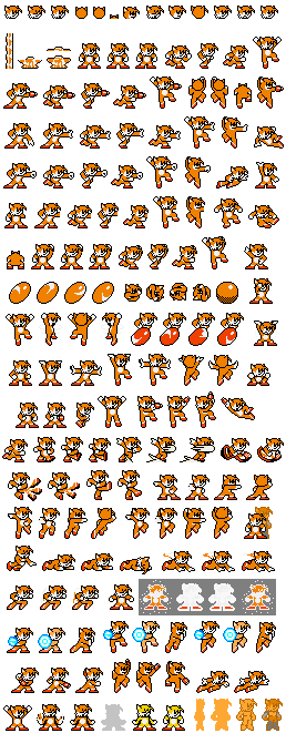 tails sprites for my sonic fangame Pixie Engine - Create!