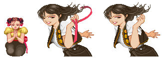 SF2 Champion Edition Chunli Ending Sprites