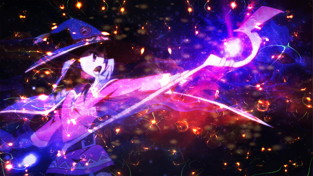 megumin explosion !!! by 12indra on DeviantArt