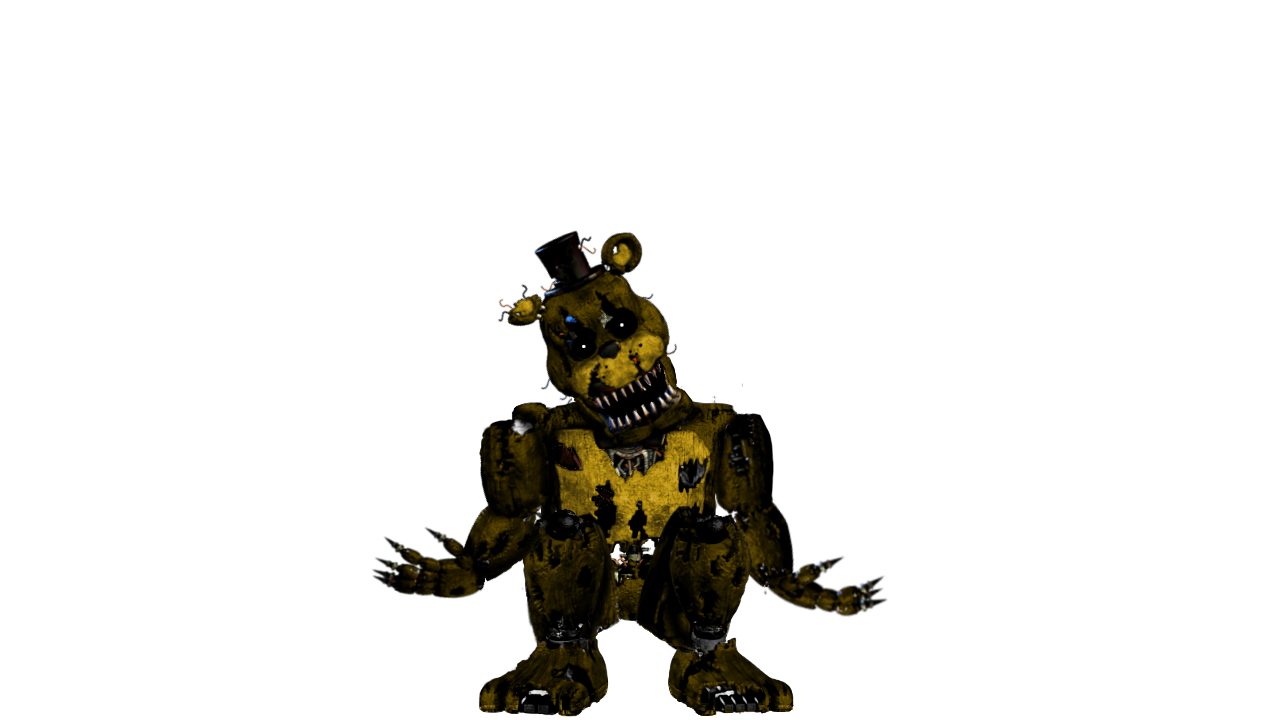 Fixed Nightmare Fredbear by Cheems2912 on DeviantArt