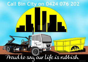 Bin City Promotional Poster