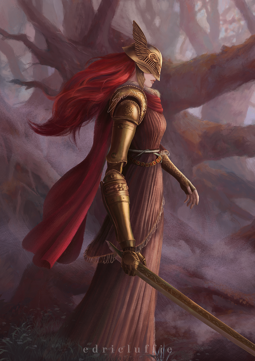 Malenia (Elden Ring fanart) by VezoniaArtz on DeviantArt