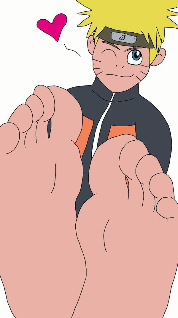 Naruto Foot Tease by BlubbaBloing on DeviantArt