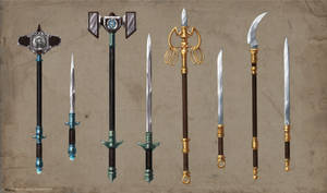 Alchemist Weapons Set Commission part 2