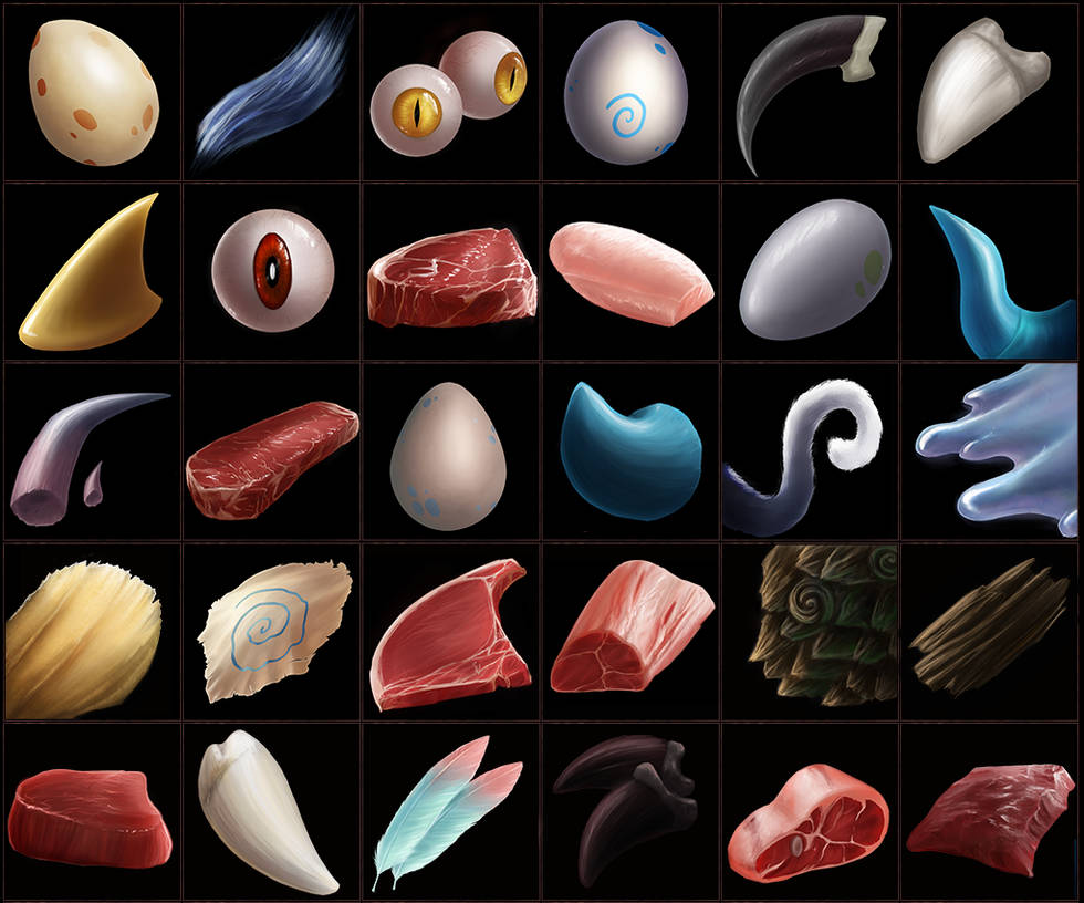 Luminare Saga Alchemy Icons by ShadowDragon22