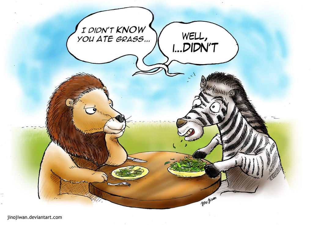 Lion vs. Zebra