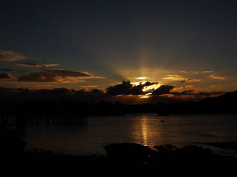 Isle of Seil Sunset -untouched-