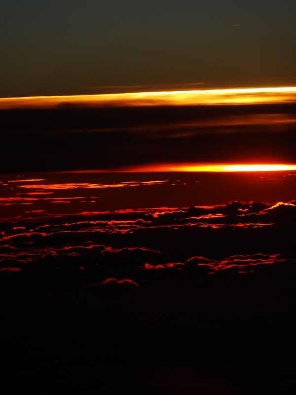 Sunset Above The Clouds -Outtake- Untouched