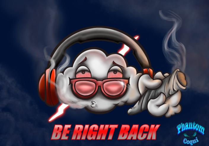 Red's brb screen by SpectralInks on DeviantArt