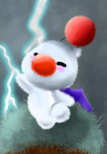 Moogle by SpectralInks on DeviantArt