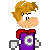 Rayman Pixel Icon by ZoraSteam