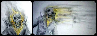 Ghost rider quick drawings