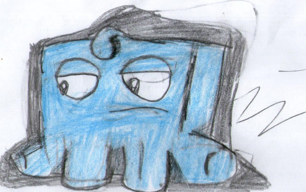 Bluecore Drawing Blue drawing~~ by ChickenCakes on DeviantArt
