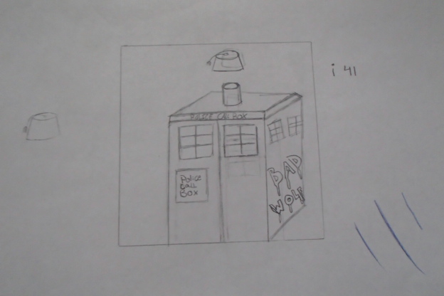 Tardis Drawing First My first time drawing the Tardis by Maria-Shadowhunter on DeviantArt