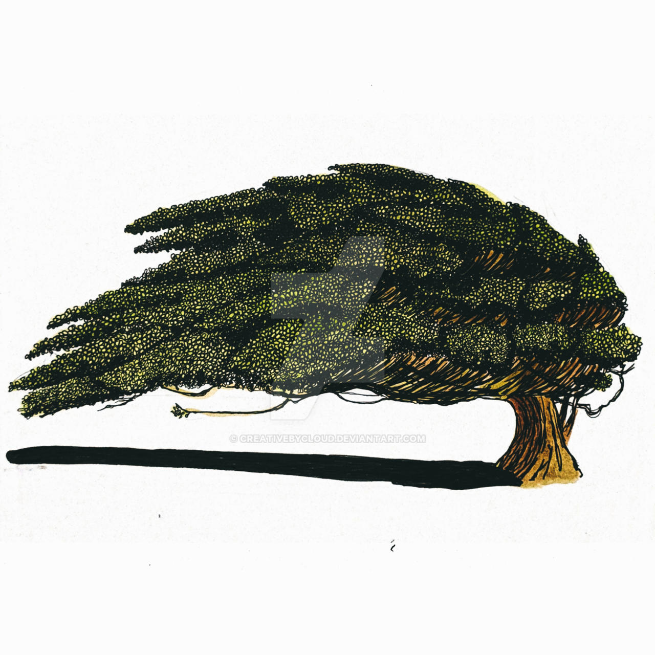 Exhausted Tree TIRED TREE by creativebycloud on DeviantArt