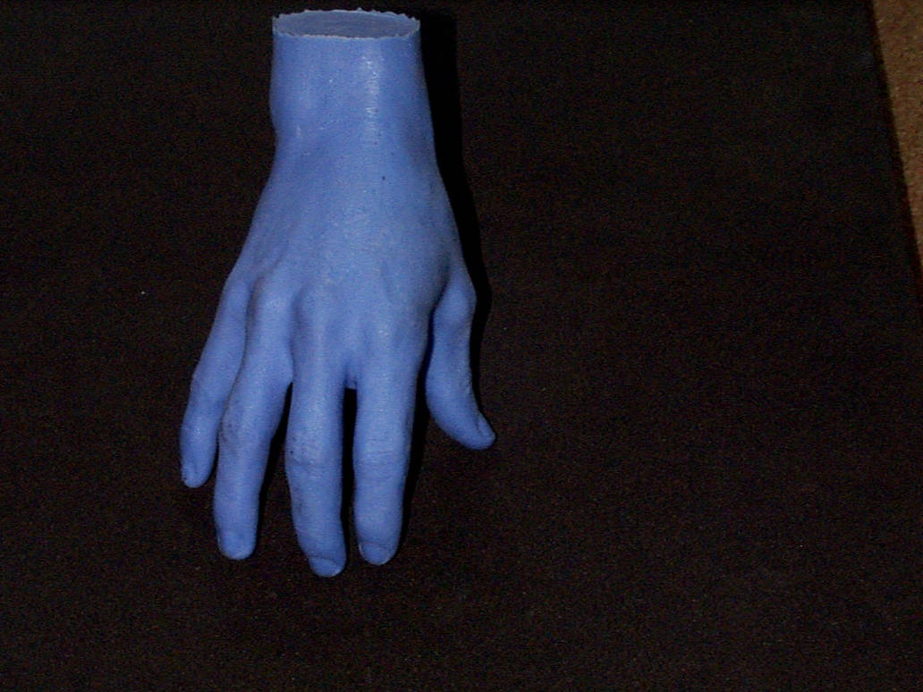 blue hand azul by impectus on DeviantArt