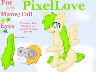 PixelLove OC Pony reference