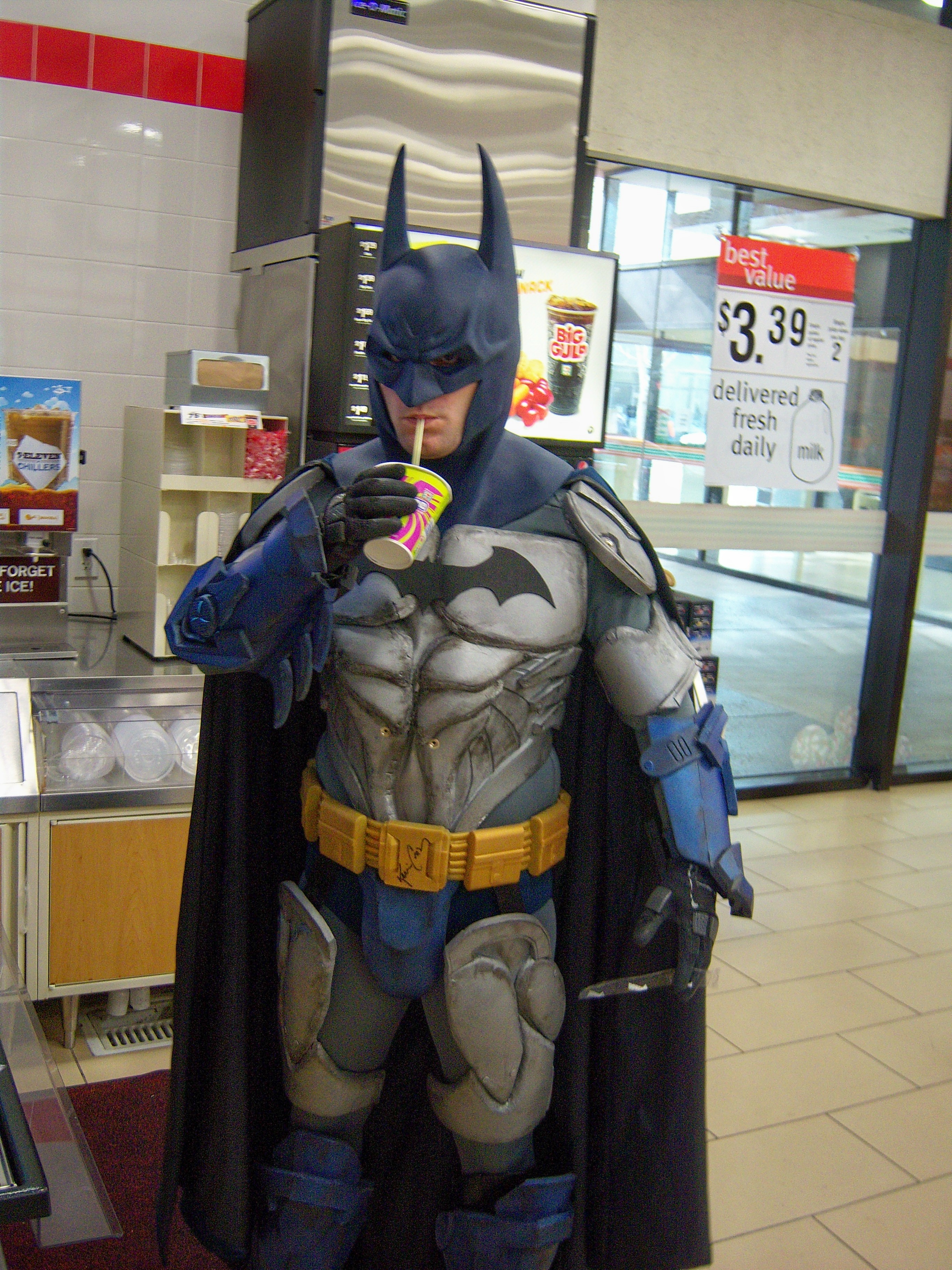 Batman at 7-11