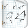 Algebra Notebook Icon More Detail - 1024 px
