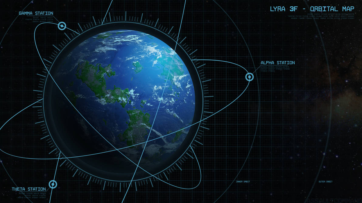 Lyra 3F - Orbital Map [wallpaper]