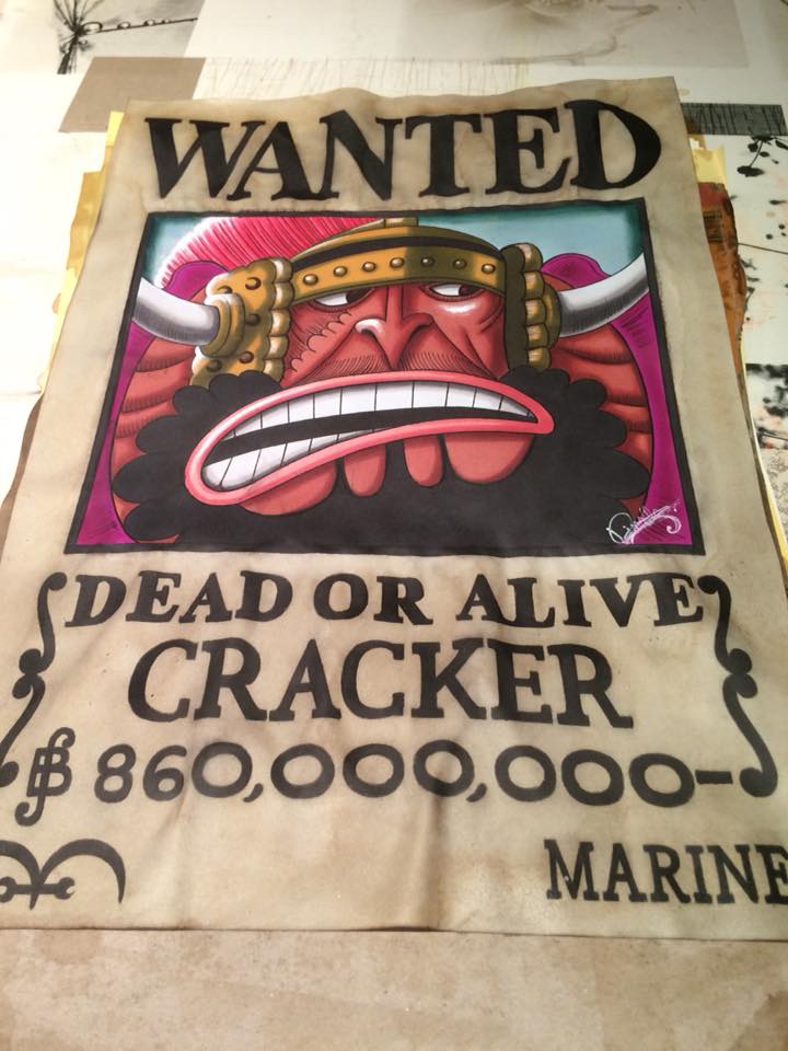 One Piece Wanted Of Charlotte Cracker By Loloow On Deviantart One Piece Wanted Of Charlotte Cracker By Loloow On Deviantart