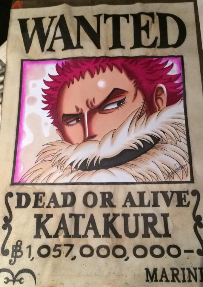 Charlotte Katakuri One Piece Wanted - One Piece - Sticker