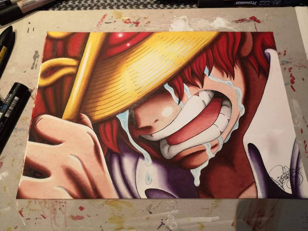 Drawing Shanks - One Piece. by LoLoOw on DeviantArt