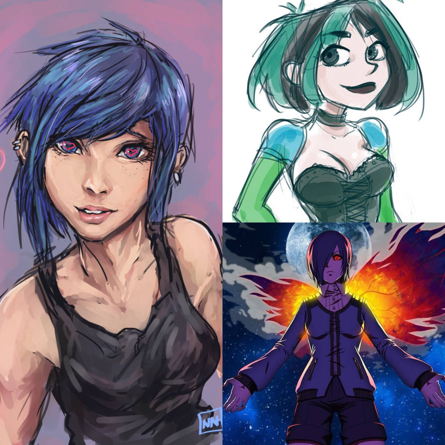 Marie Evolution Stage by BlazeSurvivor on DeviantArt