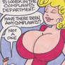 Complaints Department Sketch Card