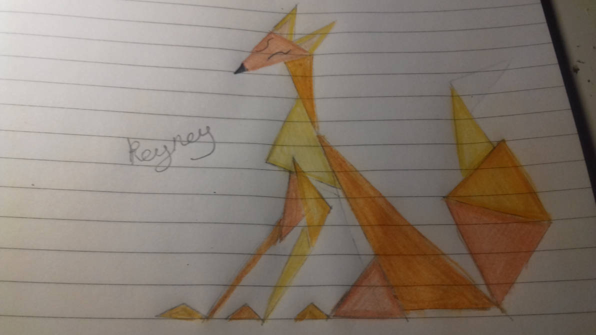 Triangular fox by keyney74 on DeviantArt