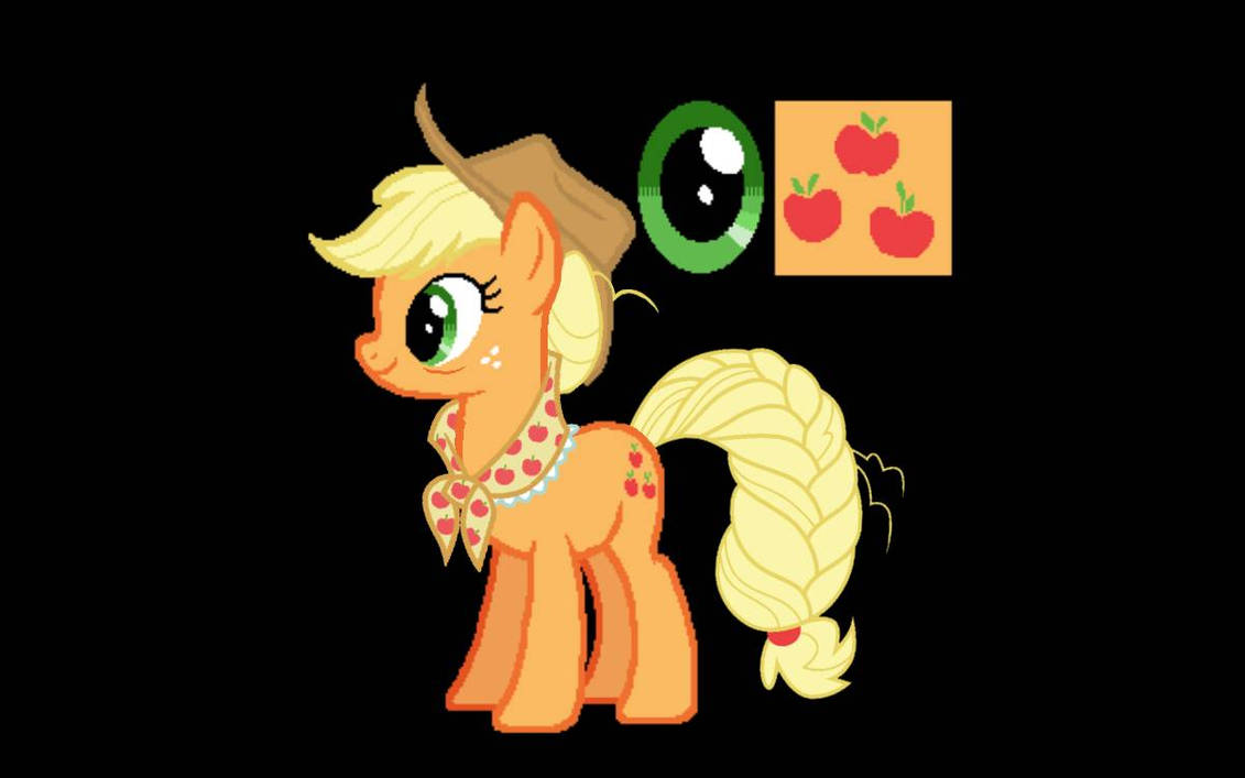 mlp color guide future apple Jack by blackout200 on DeviantArt