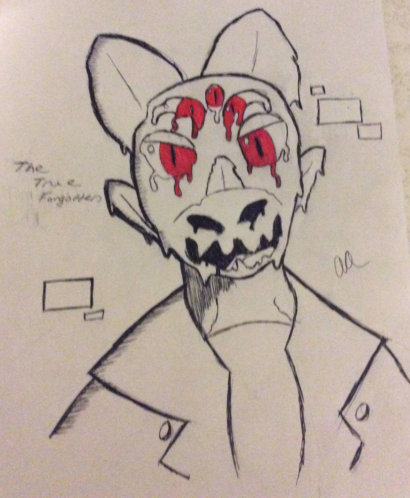 Ink Drawing: The True Forgotten (Contest Entry)
