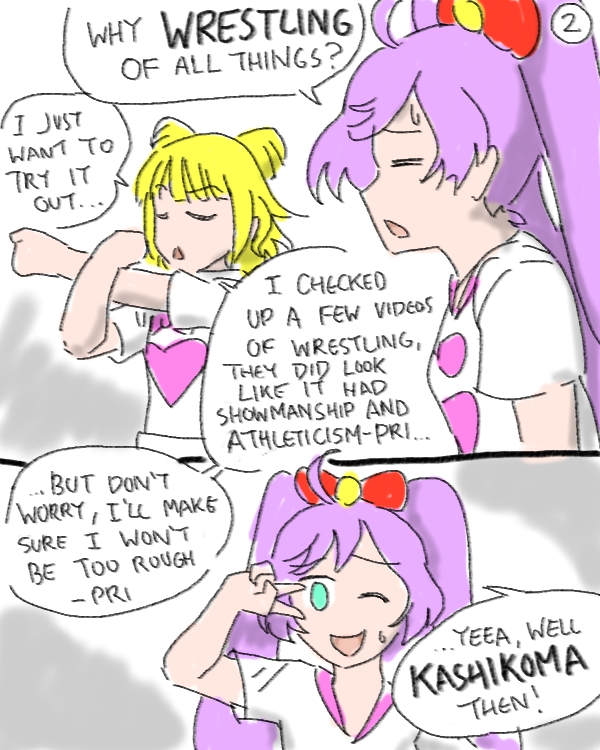 PriPara wrestling page 2