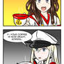 Have a drink, Admiral!