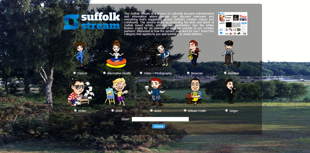 Suffolk Stream - Creative Community Page